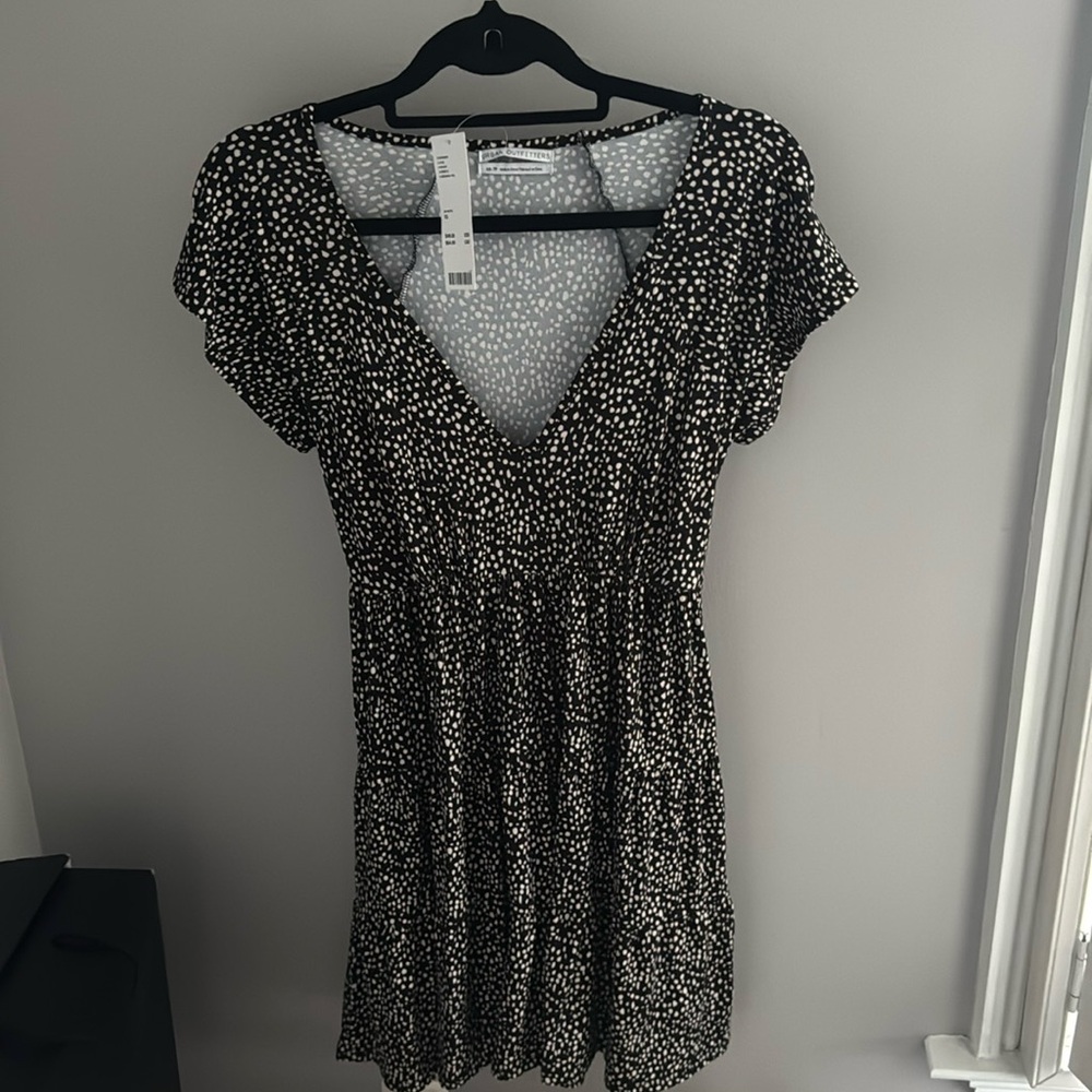Urban outfitters polka dot babydoll dress